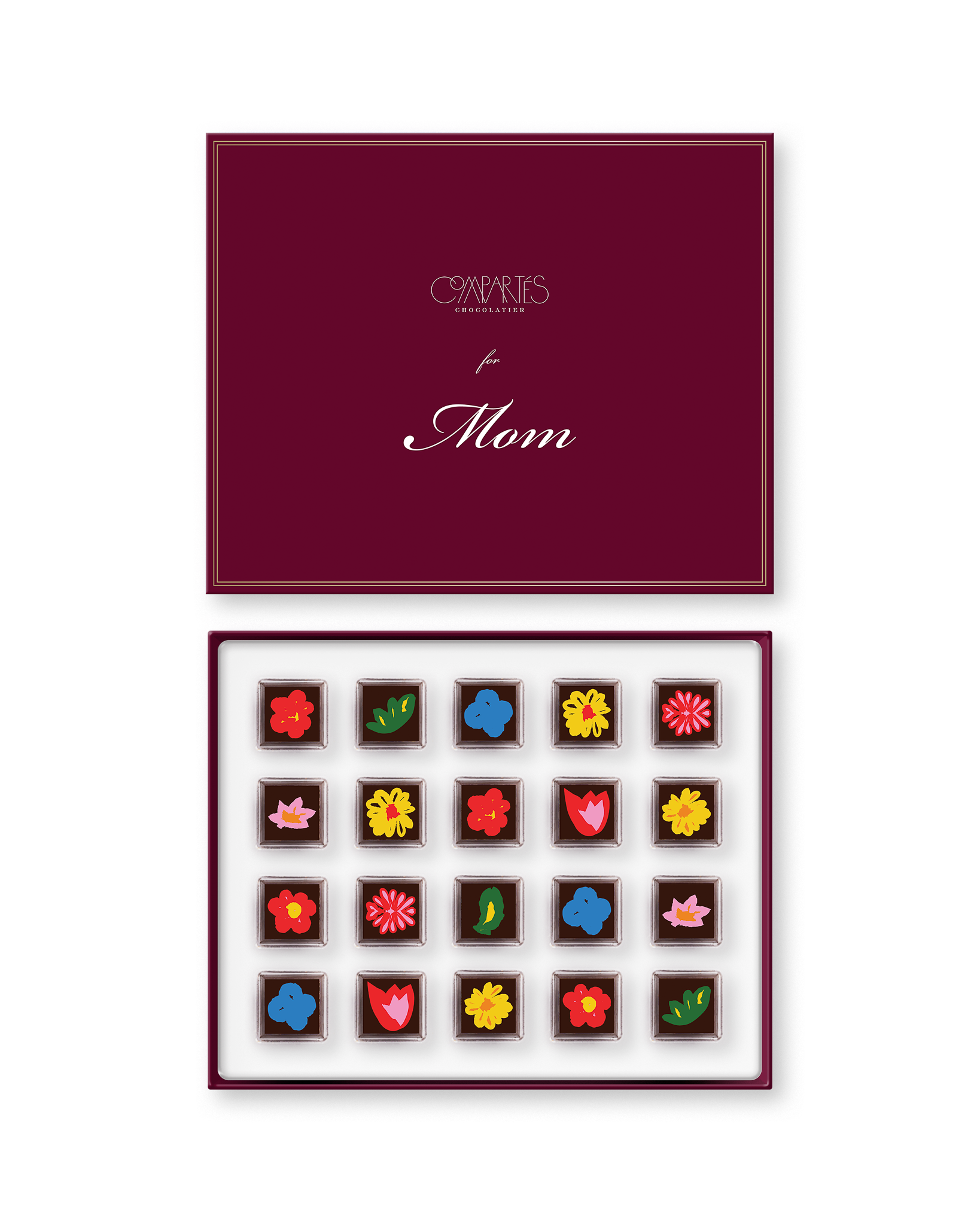 Floral Truffles Gift Box - Chocolate Flowers