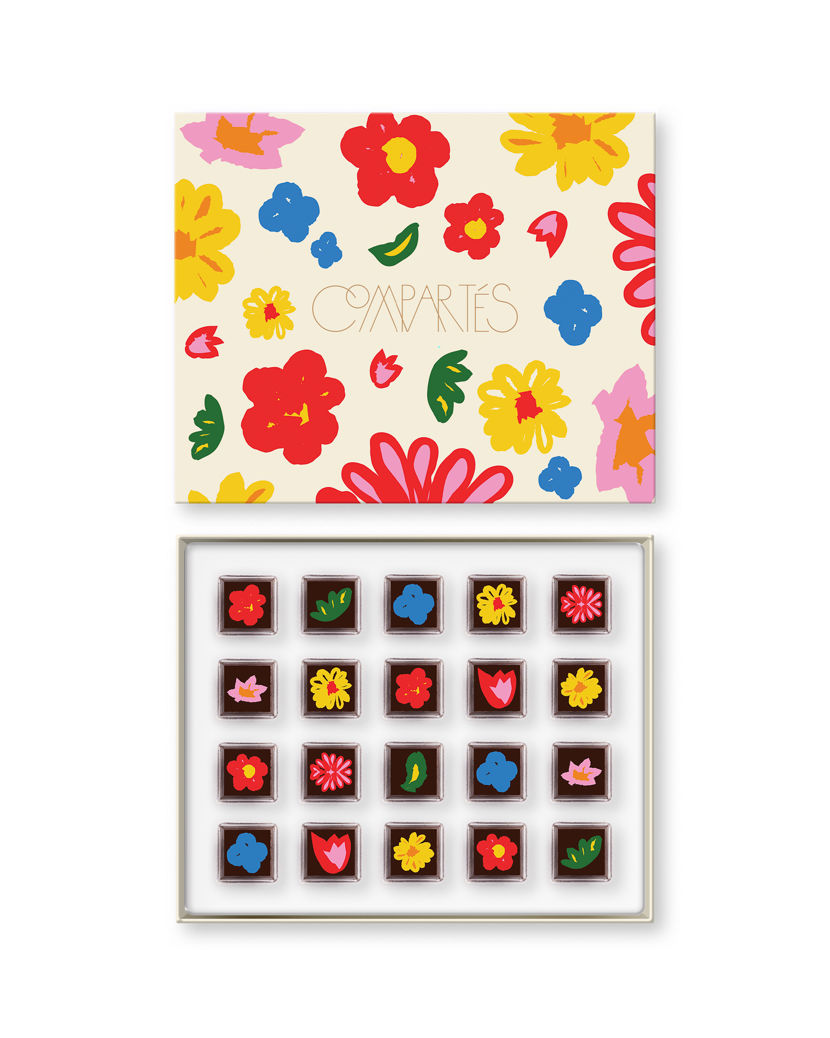 Floral Truffles Gift Box - Chocolate Flowers