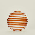 Striped Side Plate - Brown