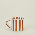 Striped Mug - Brown