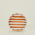 Striped Mini Plate - Brown