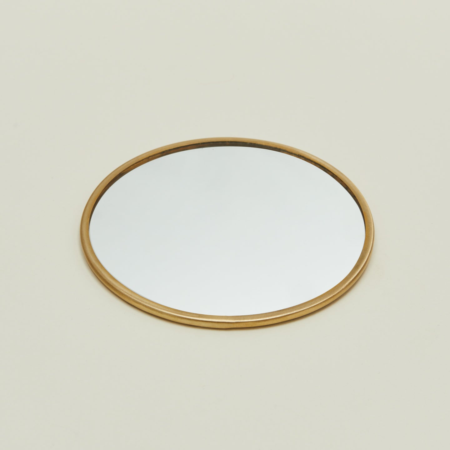 Round Brass Mirror