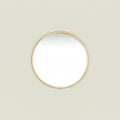 Round Brass Mirror