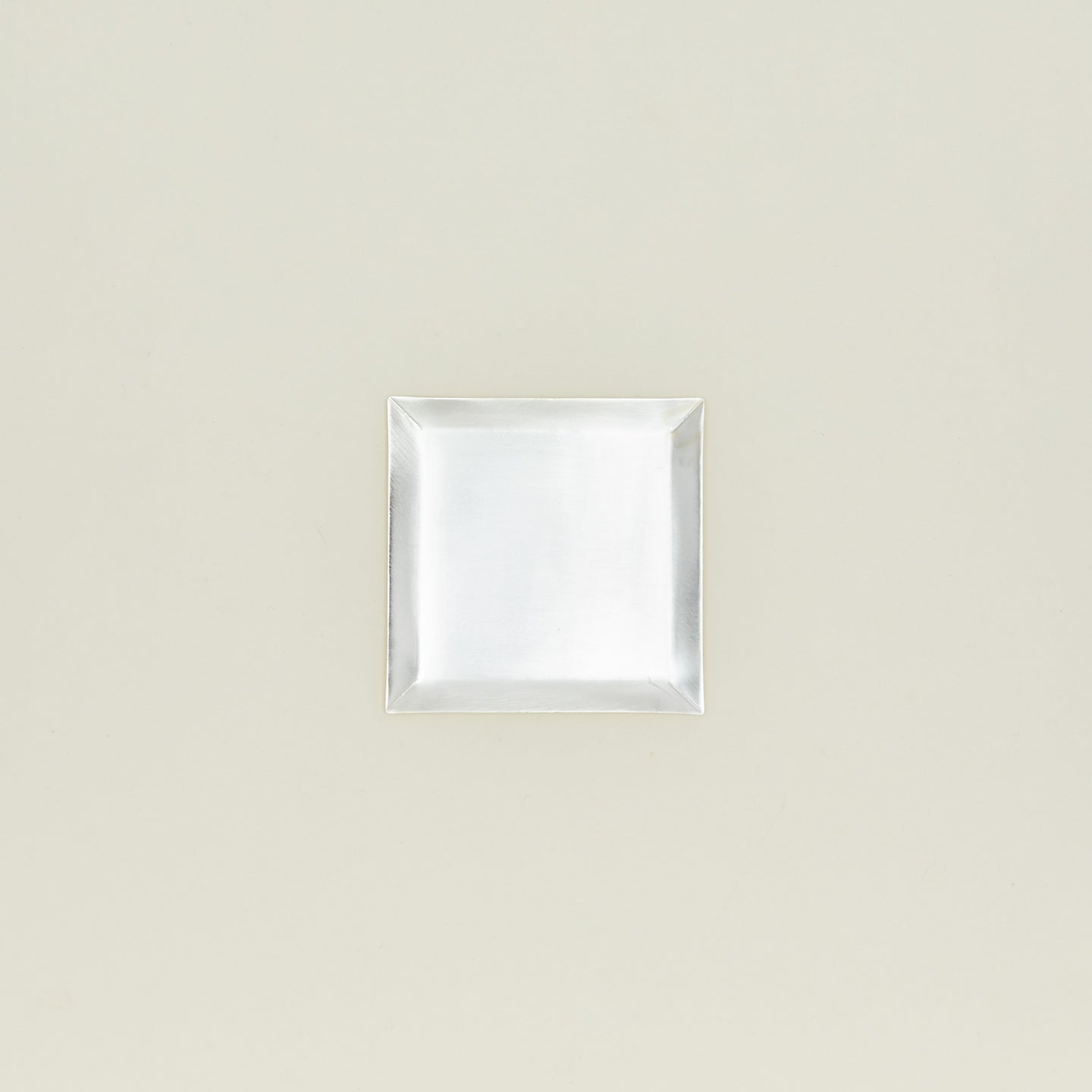 Square Silver Plate