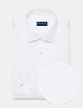 Traveler's Twill Tuxedo Shirt - White