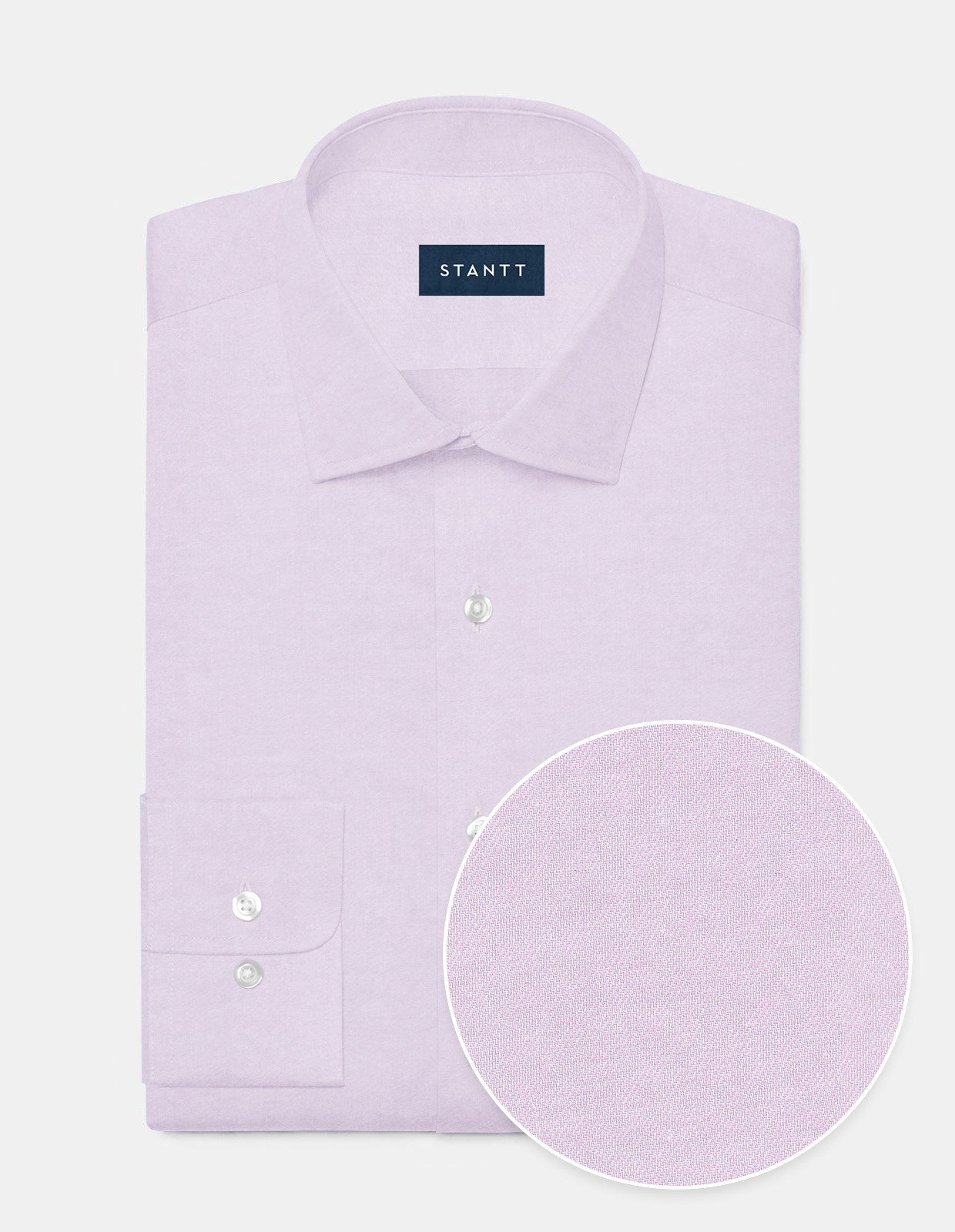 Wrinkle-Resistant Stretch Twill - Light Pink