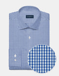 Fine Mini Gingham - Royal Blue