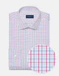 Pink and Ice Stacked Dress Check