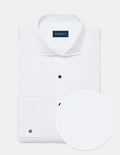 Stretch Tuxedo Shirt - White