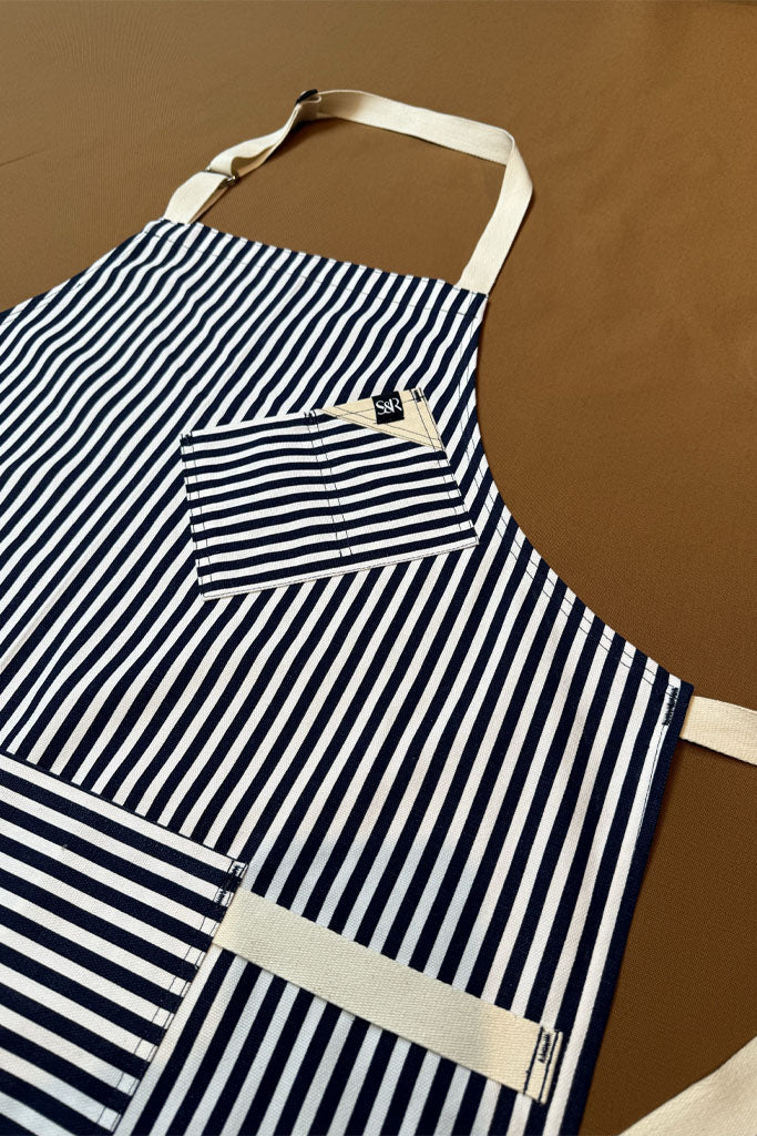 Gold Label - Le Regalade Apron - French Striped Canvas