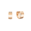 Line Earrings Polished Rose Gold 5.5mm