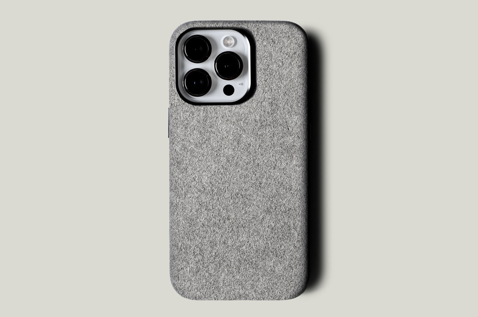 Fuzzy Alcantara iPhone 16 Cases