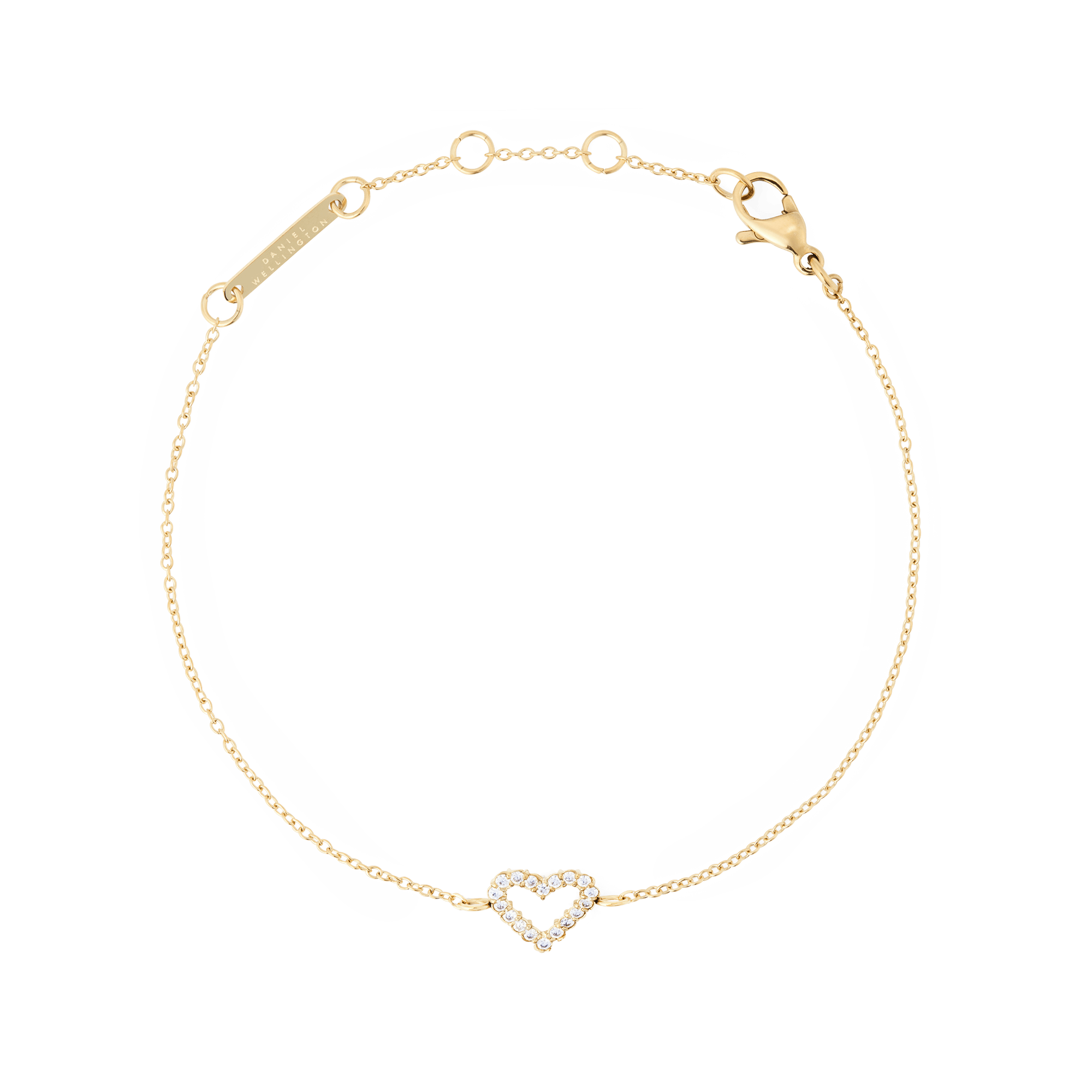 Mirelle Heart Bracelet Gold