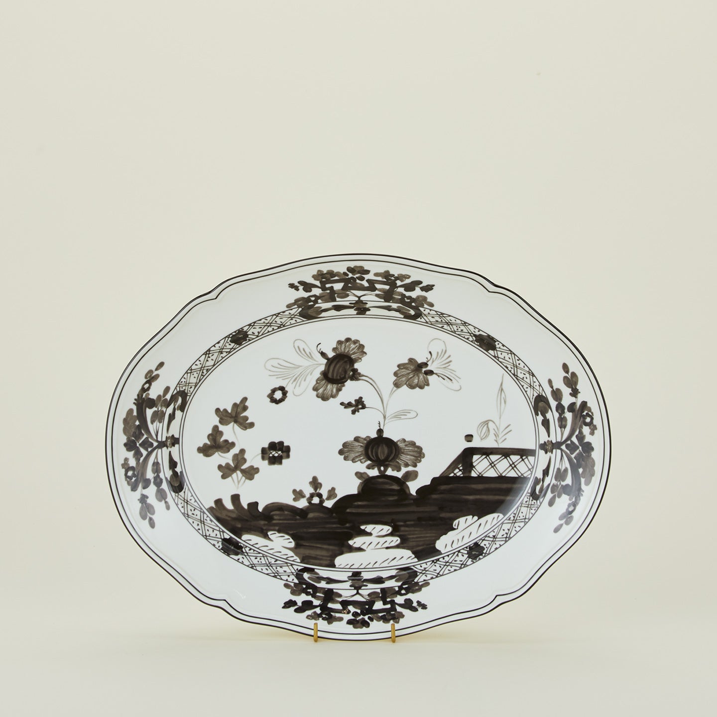 Oriente Italiano Oval Platter, 15" - Albus