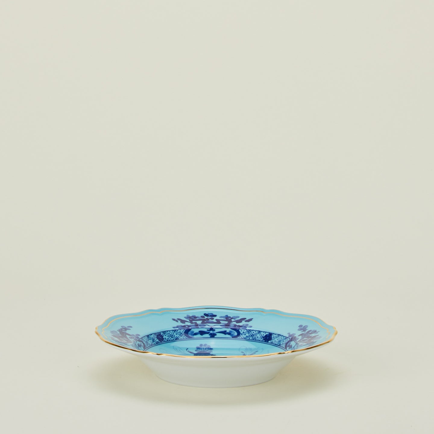 Oriente Italiano Soup Plate - Iris