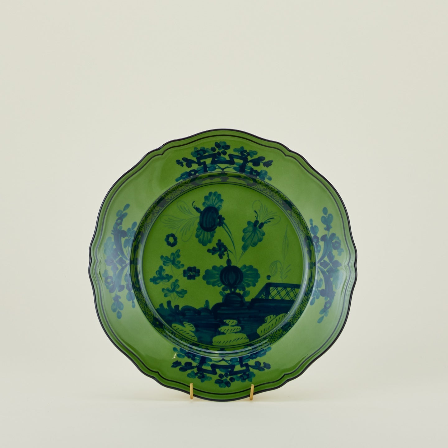 Oriente Italiano Dinner Plate - Malachite