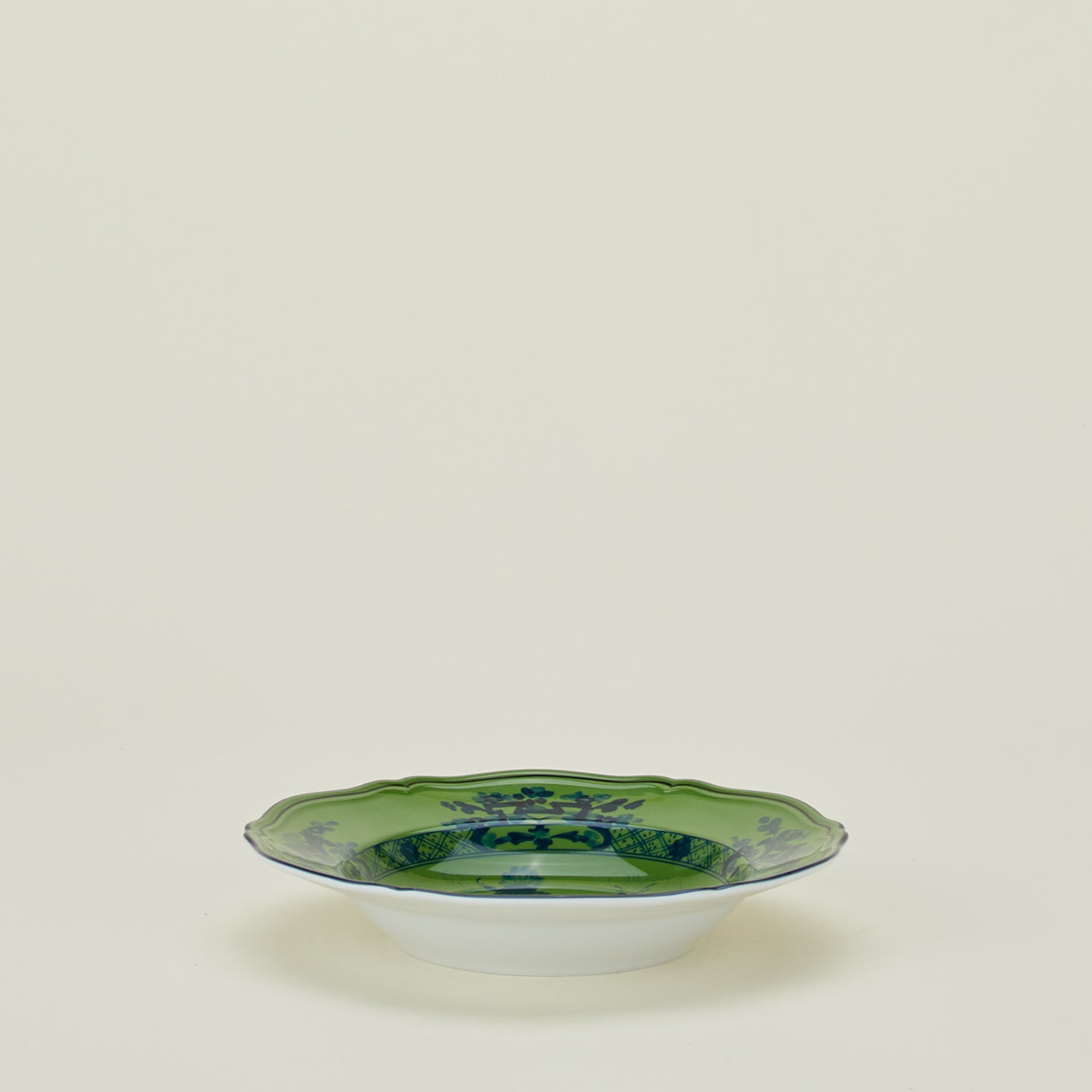 Oriente Italiano Soup Plate - Malachite