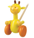 Push Along Wooden Giraffe
