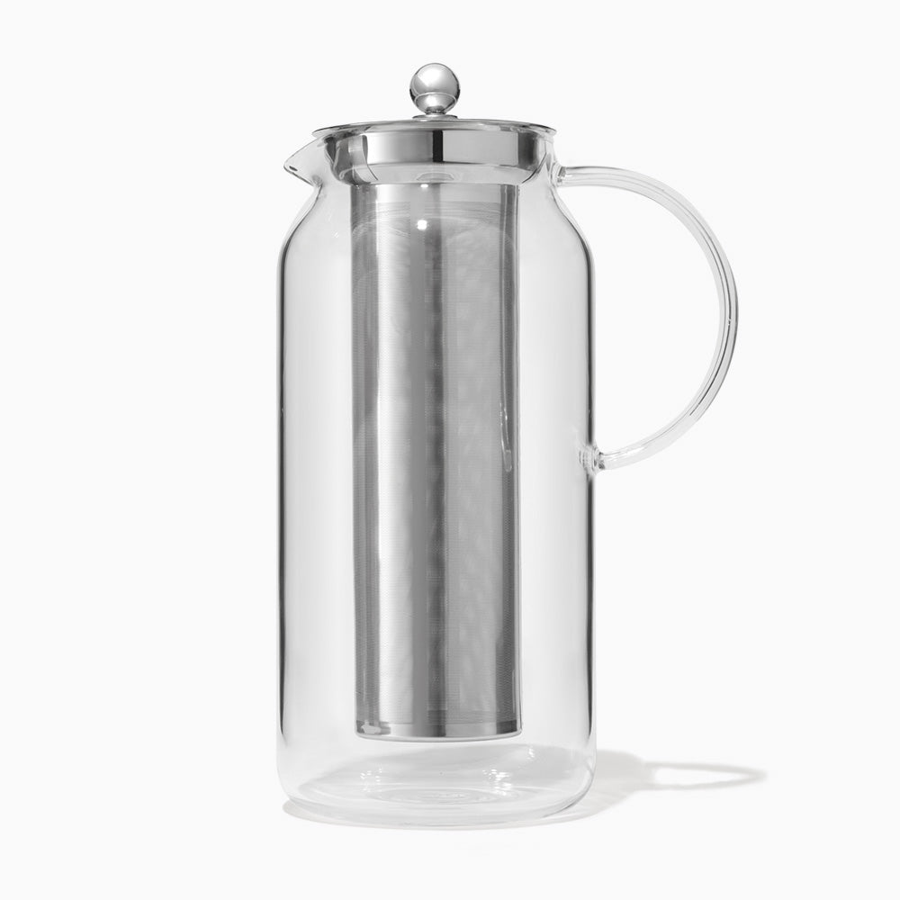 Tea & Water Glass Pitcher with Infuser