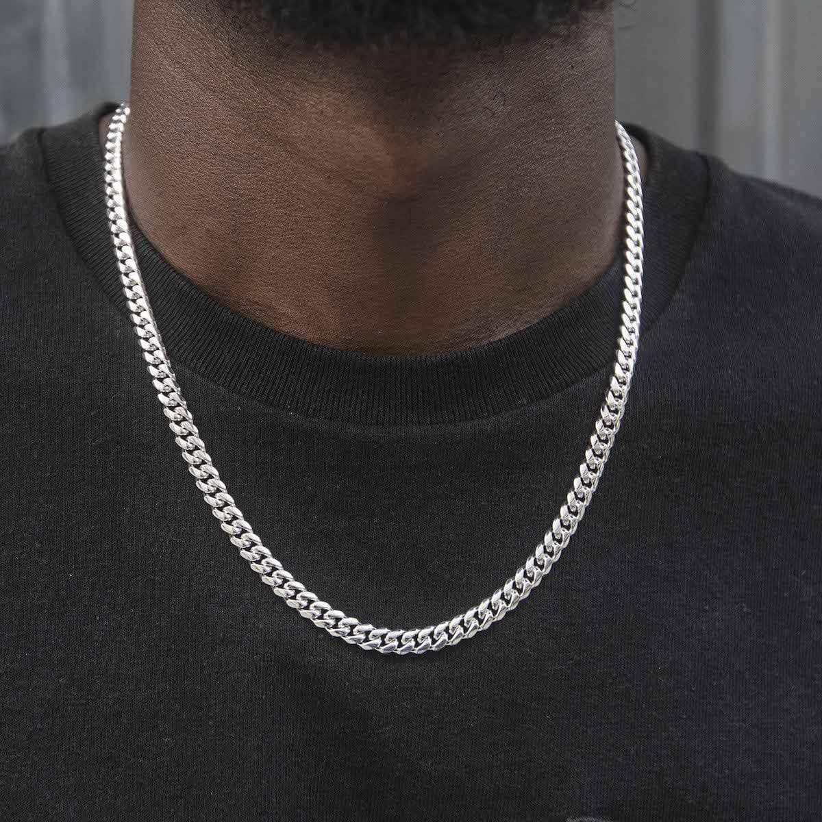 GLD GLD Signature Cuban in White Gold - 6mm
