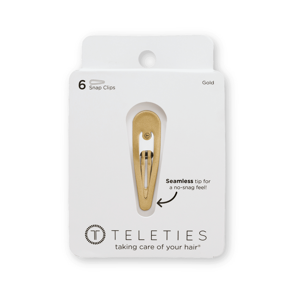 Gold Snap Clip (6Ct)