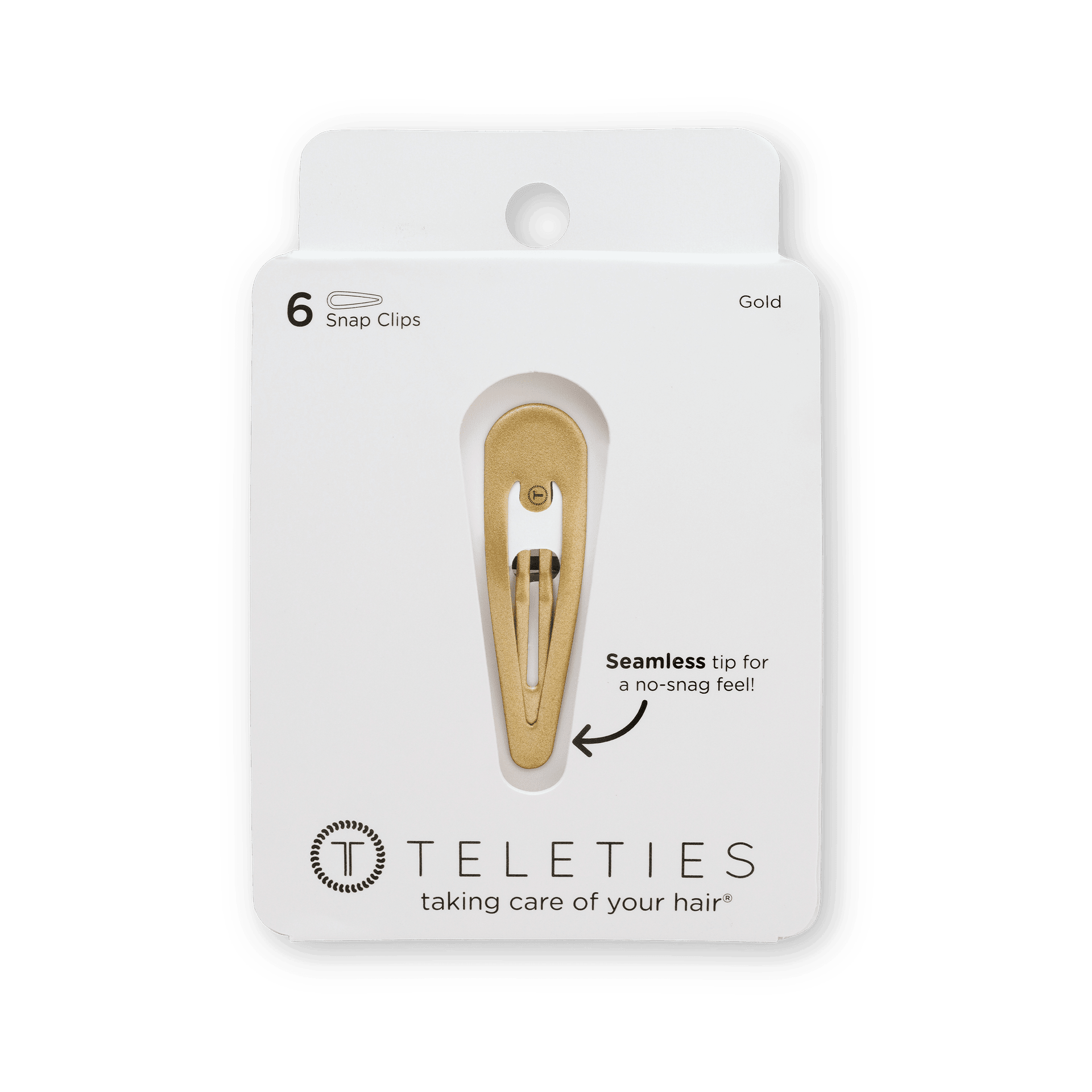 Gold Snap Clip (6Ct)
