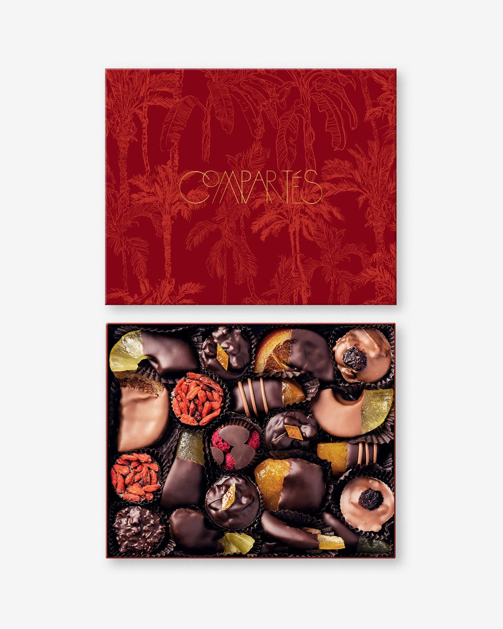 Chocolate Fruits Assorted Chocolates Gift Box - Red Palms