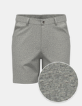 Grey Double Faced Knit Short