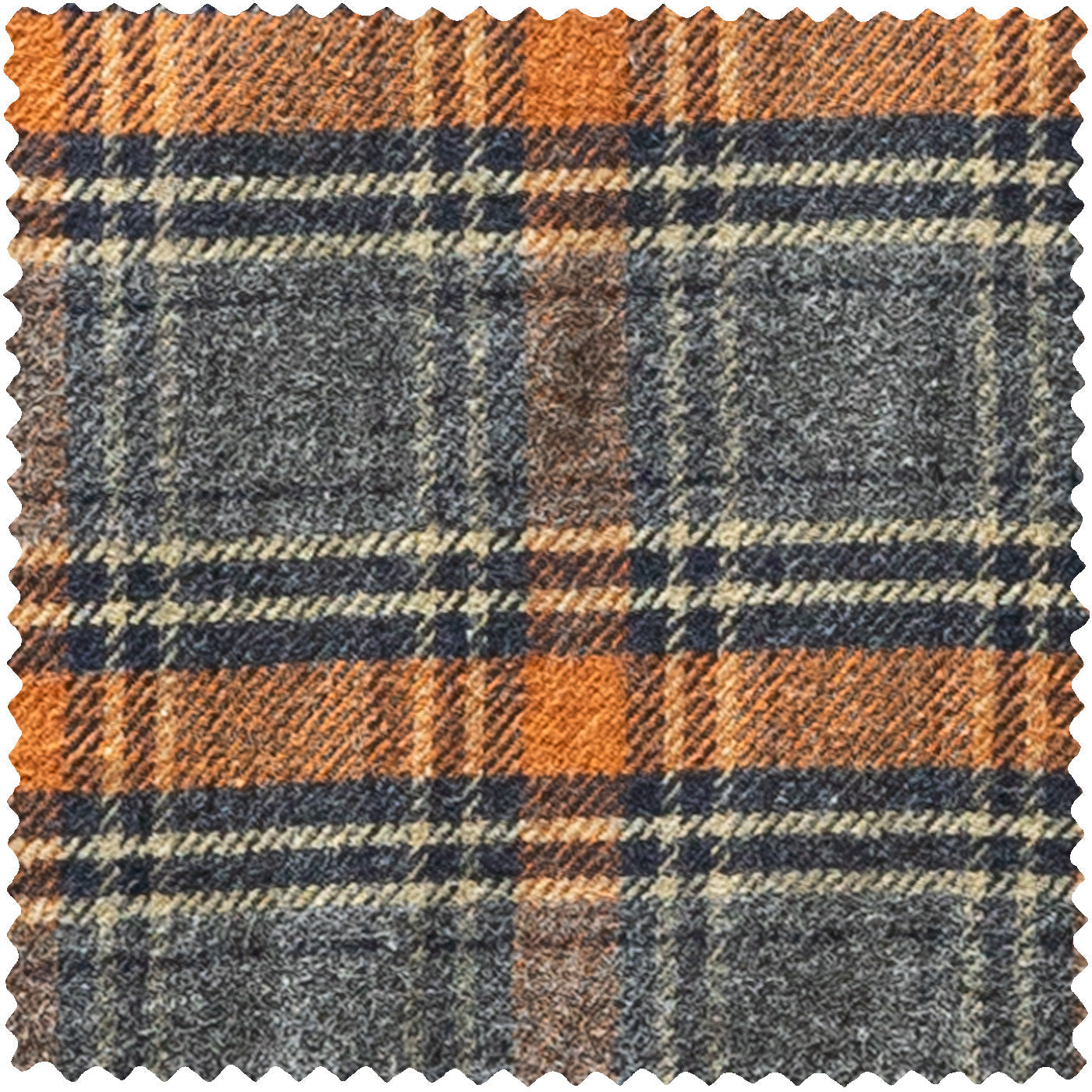 Grey Brushed Plaid