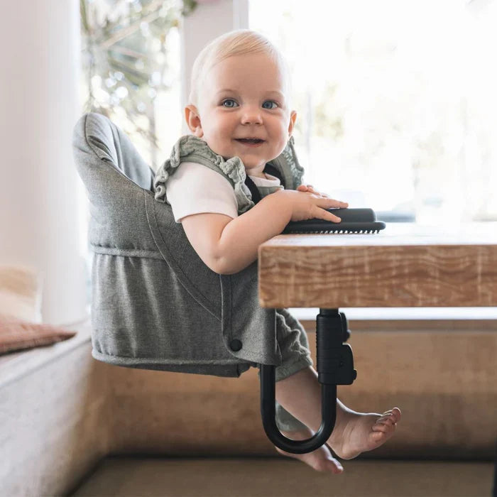 Guzzie + Guss Perch Hanging High Chair - Salt & Pepper