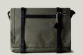 H Large Messenger Bag . Forest
