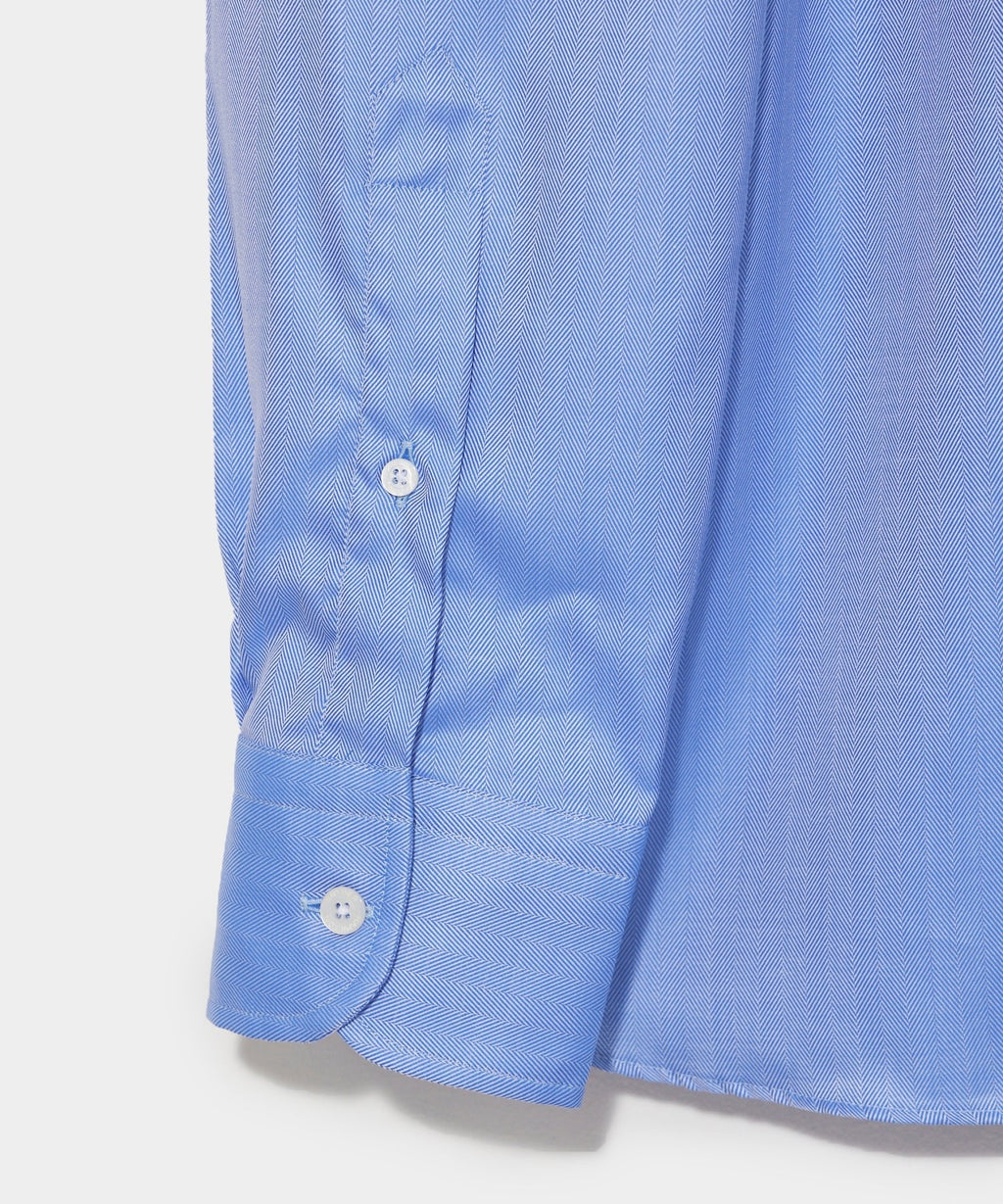 Hamilton + Todd Snyder Cotton Oxford Spread Collar Dress Shirt
