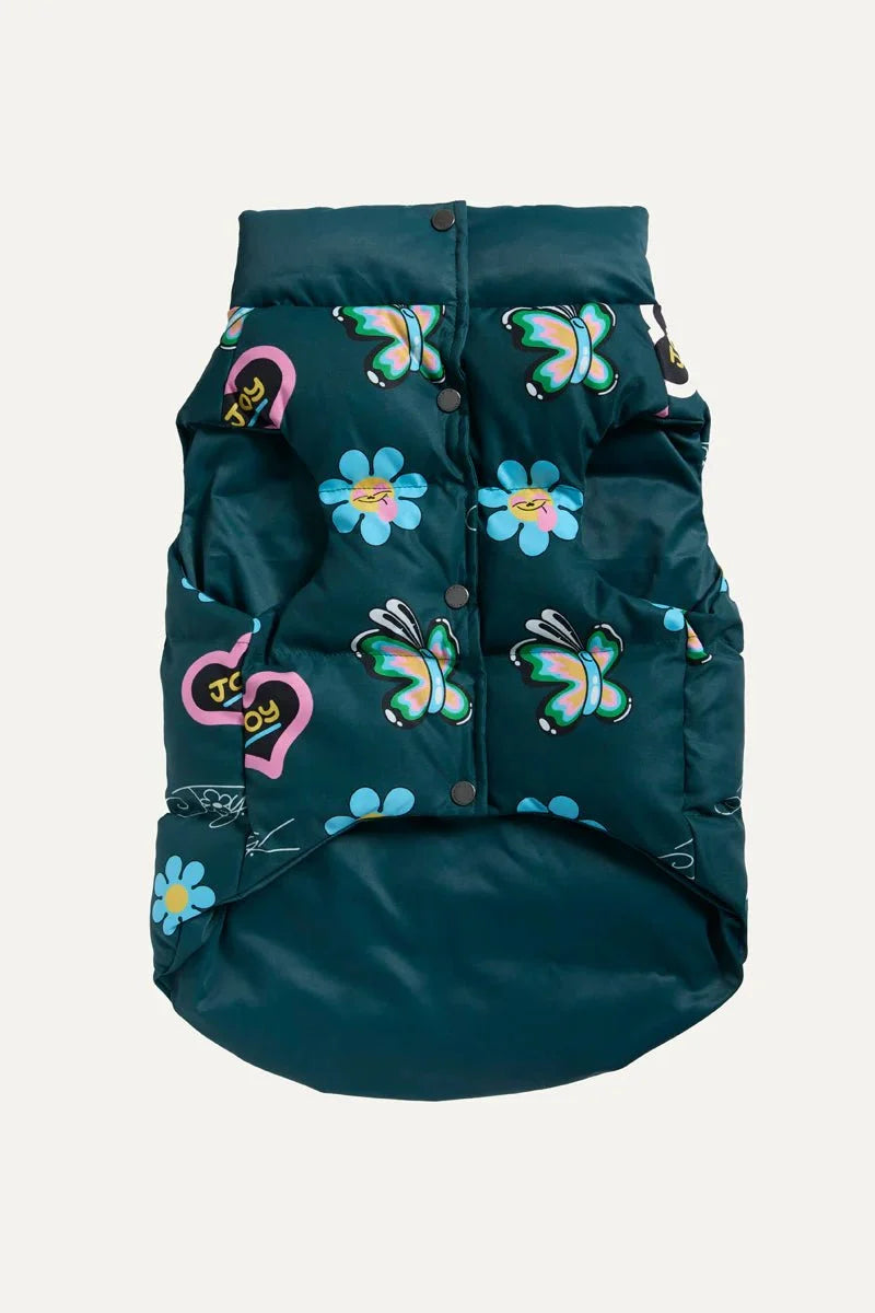 Hattie Stewart x Marc Jacobs x maxbone Green Puffer Vest