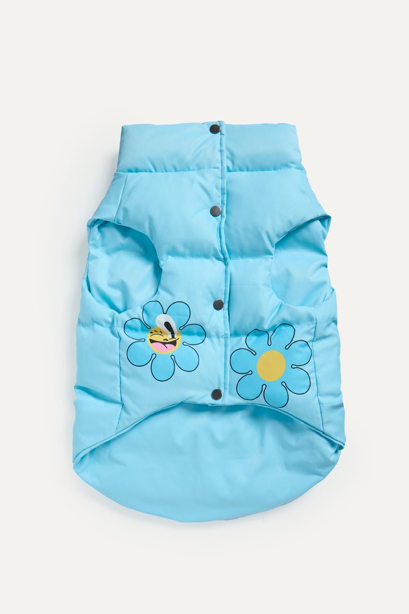 Hattie Stewart x Marc Jacobs x maxbone Light Blue Puffer Vest