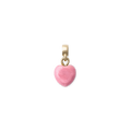Rhondonite Heart Gold Charm
