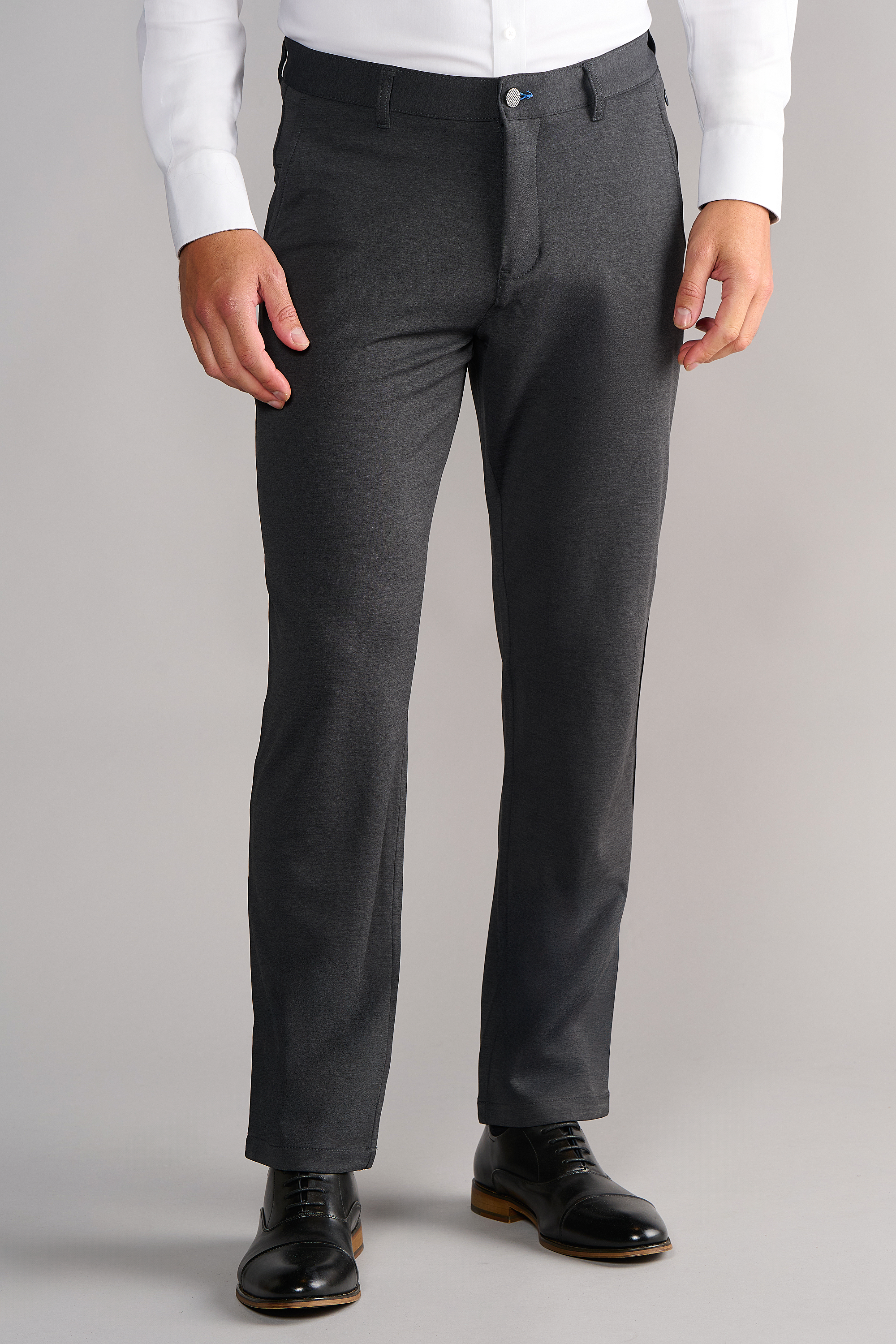 Circular Knit Pants // Heather Grey