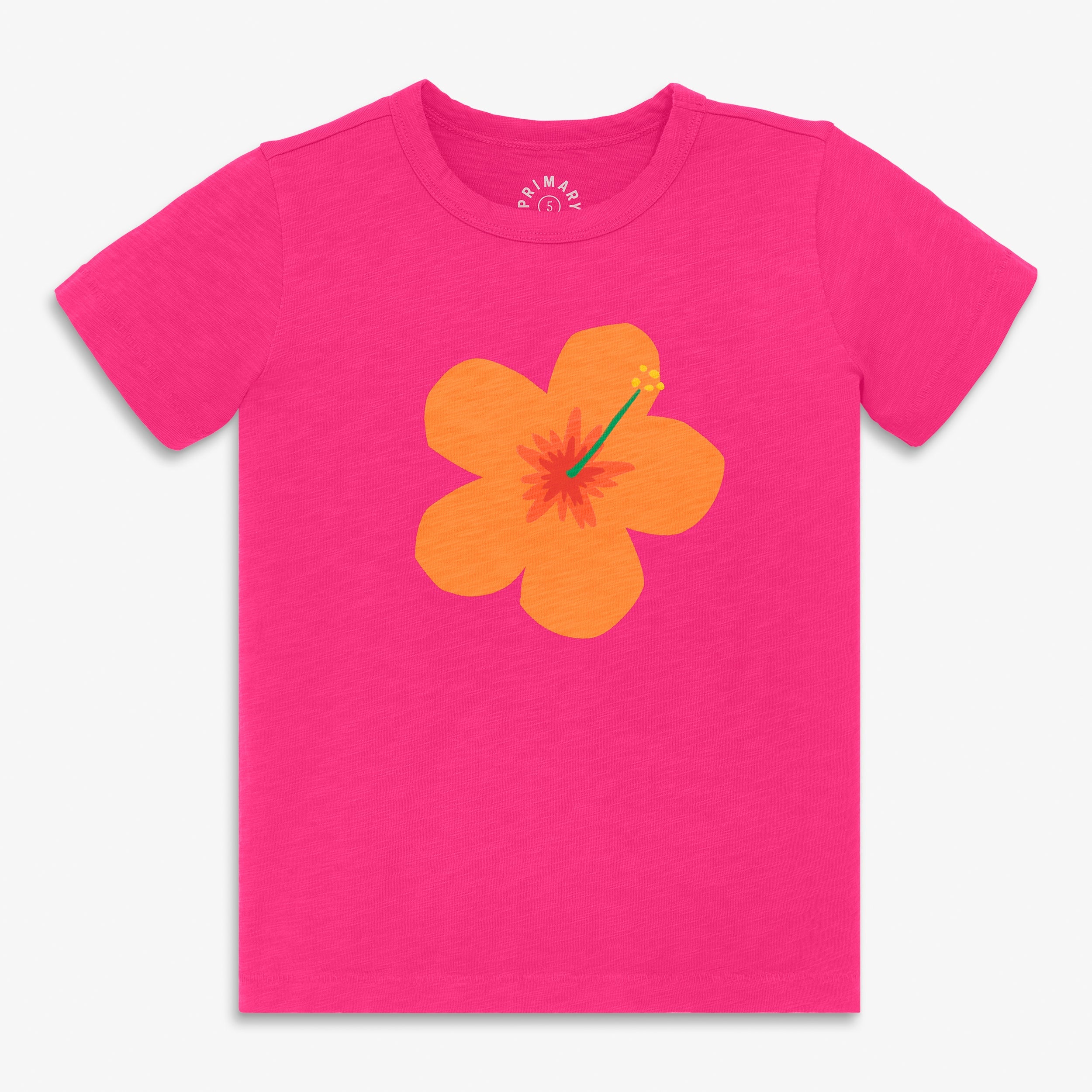 Kids hibiscus tee
