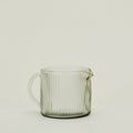 Glass Ribbed Pitcher