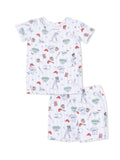 Short Loungewear Set, Home Run Baseball