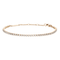 Classic Tennis Bracelet Rose Gold