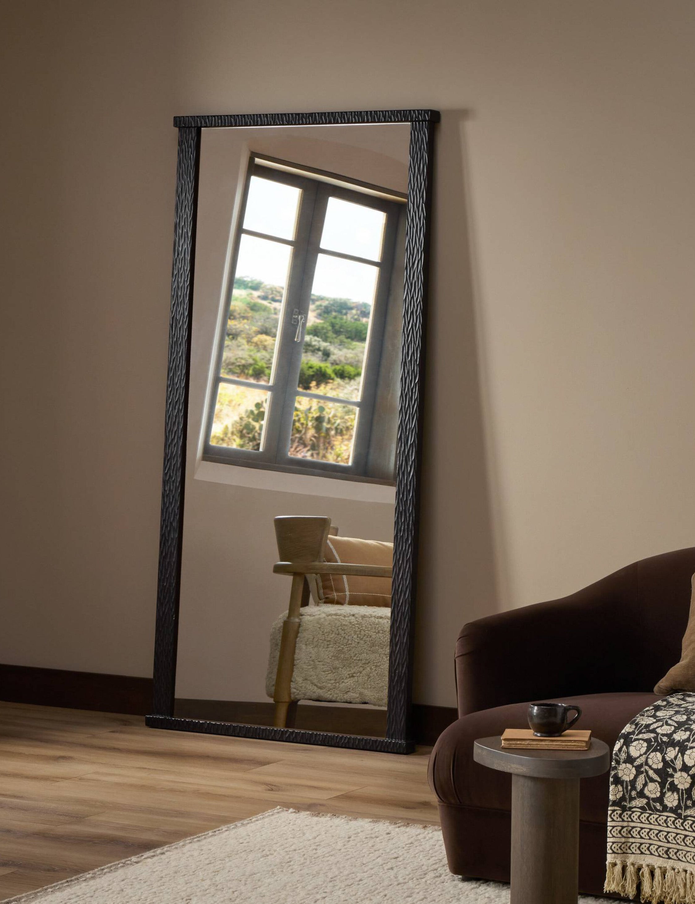 Melendez Floor Mirror