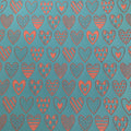 Silk Screen HeartDeco Stencil For Polymer Clay