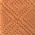 Western Star Quilt Texture Sheet for polymer clay and mixed media stamping