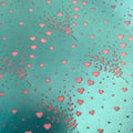Love is in the Air Heart Valentines day Silkscreen Stencil Crafting, Polymer Clay, Art Jewelry, and Mixed Media