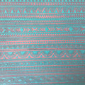 Aztec Tribal Ethnic Pattern Silkscreen for Polymer Clay and Mixed Media