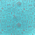 Easter Time Bunny Chick Flowers Silkscreen Stencil for Polymer Clay, Art Jewelry, Mixed Media