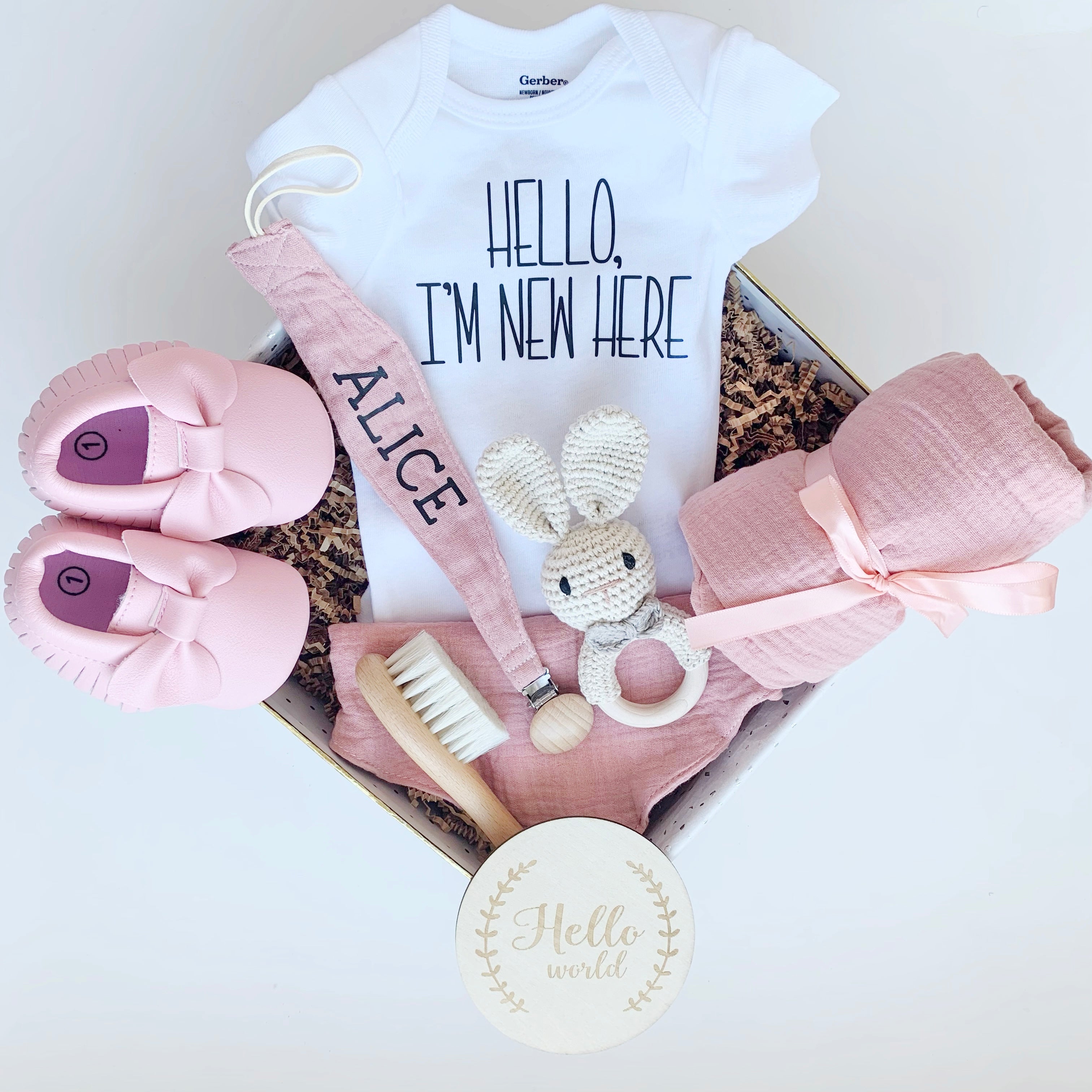 Gender Neutral Woodland Baby Shower Gift