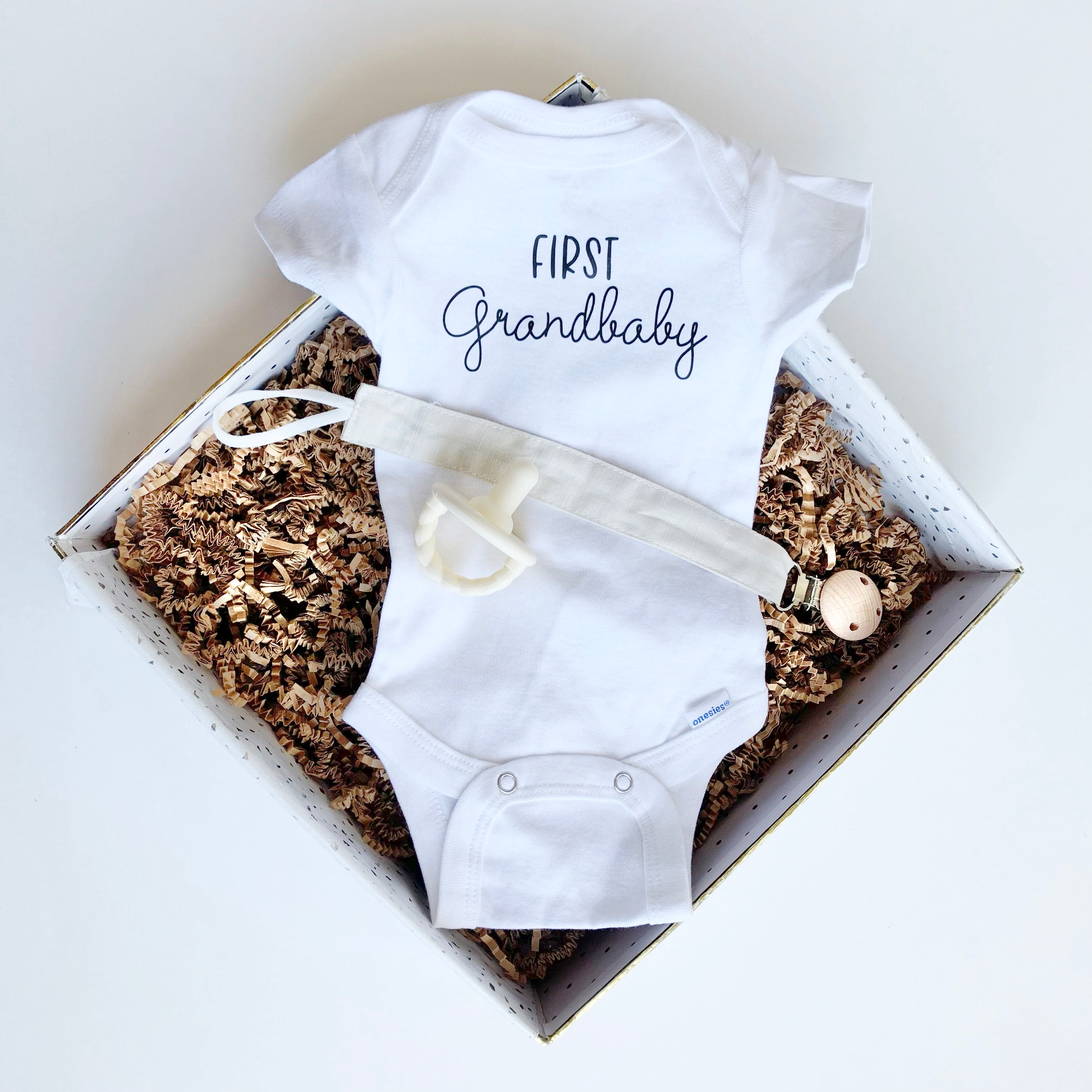 New Mom To Be Gift Box Promoted To Grandma!
