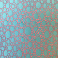 Bubbles Eggs Ovals Pattern Silkscreen Stencil for Polymer Clay, Art Jewelry, Mixed Media