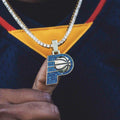 Indiana Pacers Official NBA Logo Pendant